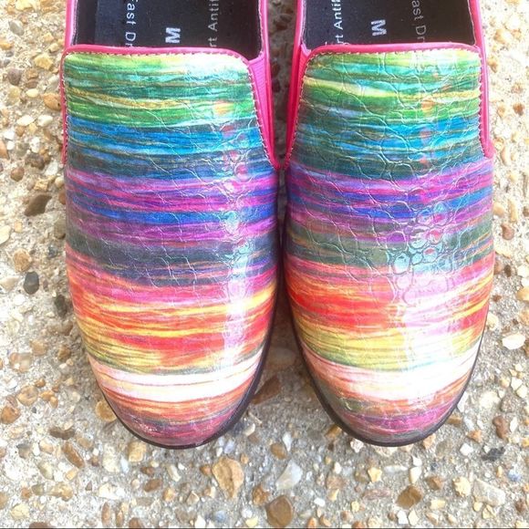 Spring Step SKITELZ Comfort Rainbow Loader Clogs 8 - Picture 4 of 9